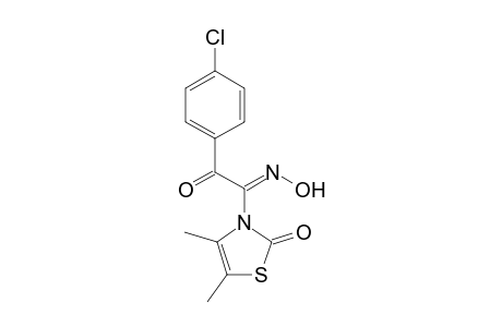 1-(4''-Chlorophenyl)-2-[4',5'-dimethyl-2'-oxo-2H-[1,3]thiazol-3'-yl]-1,2-ethanedione-2-oxime