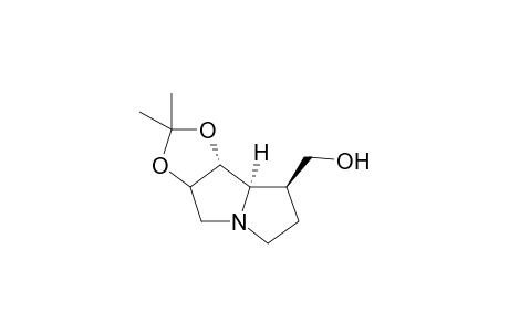 (+)-Trihydroxyheliotridane 6,7-Acetonide