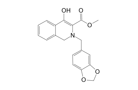 Methyl 2-(1,3-benzodioxo-5-ylmethyl)-4-hydroxy-1,2-dihydroiaoquinoline-3-carboxylate
