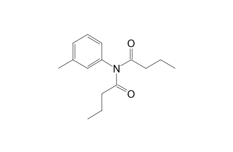 N-butanoyl-N-(3-methylphenyl)butanamide