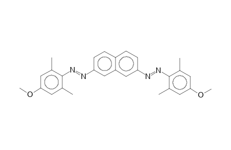 1-Diazene,1-(4-methoxy-2,6-dimethylphenyl)-2-{7-[2-(4-methoxy-2,6-dimethylphenyl)-1-diazenyl]-2-naphthyl}