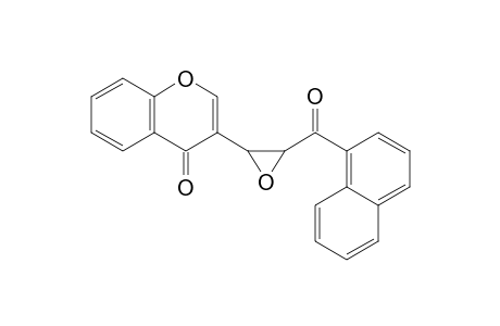 3-(3-naphthalen-1-ylcarbonyloxiran-2-yl)chromen-4-one