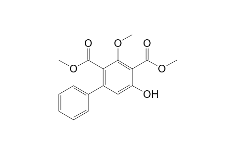 3-Methoxy-2,4-dimethoxycarbonyl-5-(phenyl)phenol