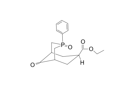 7-ETHOXYCARBONYL-3-PHOSPHABICYCLO-[3.3.1]-NONAN-9-ONE-3-OXIDE,ISOMER-#1