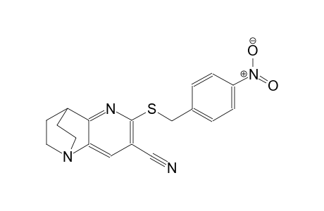 6-((4-nitrobenzyl)thio)-3,4-dihydro-2H-1,4-ethano-1,5-naphthyridine-7-carbonitrile