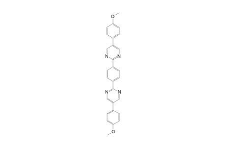 4-Phenylenebis[5-(4-methoxyphenyl)-2-pyrimidine]
