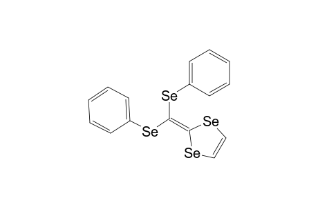 1,3-Diselenole, 2-[bis(phenylseleno)methylene]-