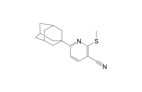 6-(1-adamantyl)-2-(methylsulfanyl)nicotinonitrile