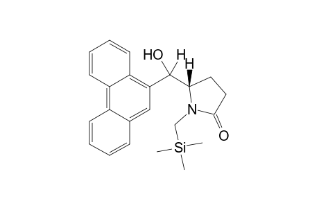 1-Trimethylsilylmethyl-2-pyrrolidone-5-(9'-phenanthrenyl .beta.-methanol)