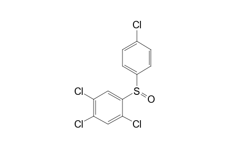 p-CHLOROPHENYL 2,4,5-TRICHLOROPHENYL SULFOXIDE