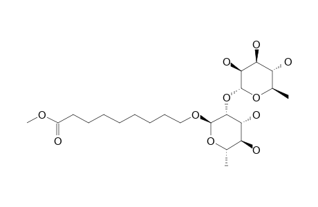 8-METHOXYCARBONYLOCTYL-2-O-(ALPHA-L-RHAMNOPYRANOSYL)-ALPHA-L-RHAMNOPYRANOSIDE