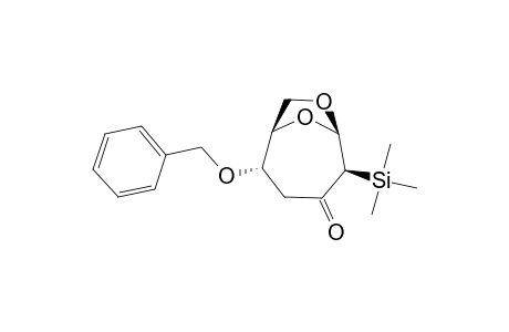 2,7-Epoxy-3-(trimethylsilyl)-6-benzyloxy-1-oxacyclooctan-4-one