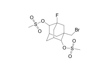 1-(BROMOMETHYL)-7-FLUORO-2,6-ADAMANTANEDIOL, DIMETHANESULFONATE