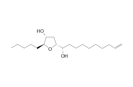 (2S,3R,5R)-2-amyl-5-[(1S)-1-hydroxydec-9-enyl]tetrahydrofuran-3-ol