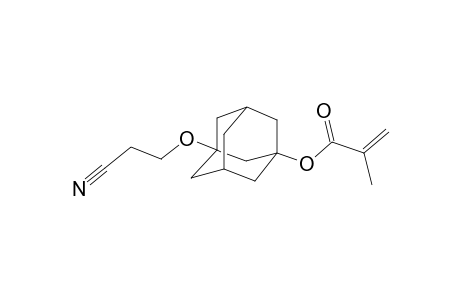 3-(2-cyanoethoxy)-1-adamantyl methacrylate