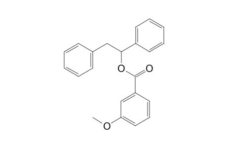 1,2-diphenylethyl 3-methoxybenzoate