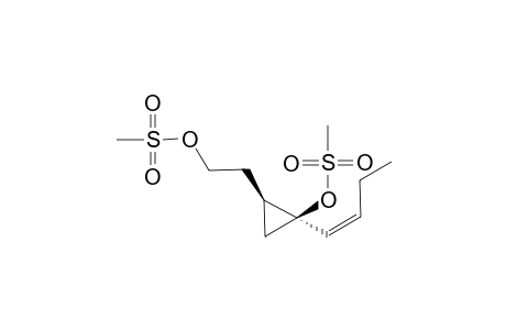(1S,2R)-(Z)-1-(Mesyloxy)-2-(mesyloxyethyl)-1-(but-1-enyl)cyclopropane