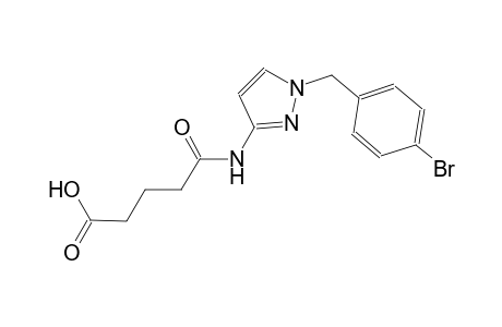 5-{[1-(4-bromobenzyl)-1H-pyrazol-3-yl]amino}-5-oxopentanoic acid