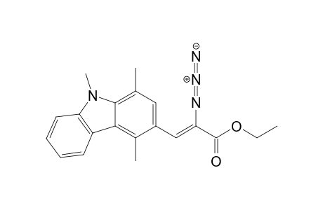 (Z)-2-azido-3-(1,4,9-trimethyl-3-carbazolyl)-2-propenoic acid ethyl ester