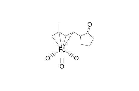 (1'E)-Tricarbonyl [1'-4'-.eta(4).]-2-{ [ (3'-methyl) buta-1',3'-dien-1'-yl)cyclohepentan-1-one] iron (0)