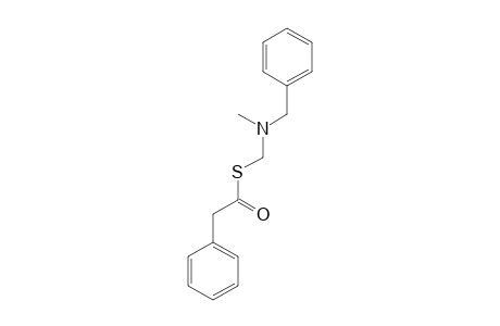 2-phenylethanethioic acid S-[(benzyl-methyl-amino)methyl] ester