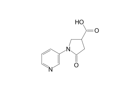 5-keto-1-(3-pyridyl)pyrrolidine-3-carboxylic acid