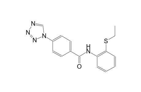 benzamide, N-[2-(ethylthio)phenyl]-4-(1H-tetrazol-1-yl)-