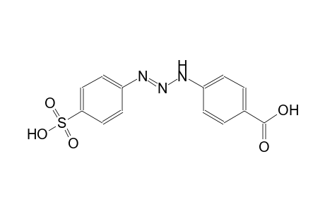 4-[(2E)-3-(4-sulfophenyl)-2-triazenyl]benzoic acid