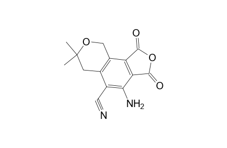 4-Amino-7,7-dimethyl-1,3-dioxo-1,6,7,9-tetrahydro-3H-furo[3,4-H]isochromene-5-carbonitrile