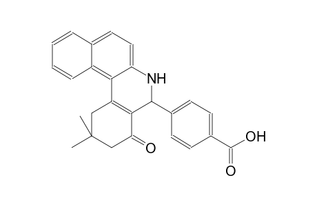 benzoic acid, 4-(1,2,3,4,5,6-hexahydro-2,2-dimethyl-4-oxobenzo[a]phenanthridin-5-yl)-
