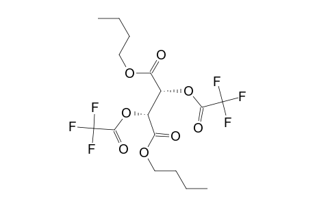 Butanedioic acid, 2,3-bis[(trifluoroacetyl)oxy]-, dibutyl ester, [R-(R*,R*)]-