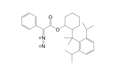 2-[1'-(3",5"-Diisopropylphenyl-4"-yl)-1'-(methyl)ethyl]-cyclohexyl 2-diazo-2-phenyl-acetate