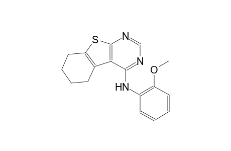 N-(2-methoxyphenyl)-5,6,7,8-tetrahydro[1]benzothieno[2,3-d]pyrimidin-4-amine