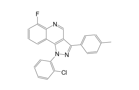 1-(2-chlorophenyl)-6-fluoro-3-(4-methylphenyl)-1H-pyrazolo[4,3-c]quinoline