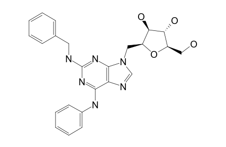 1-(2-AMINO-6-PHENYLAMINO-9H-PURIN-9-YL)-2,5-ANHYDRO-1-DEOXY-D-GLUCITOL