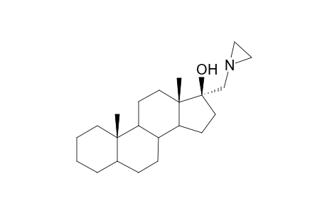 17-(1-Aziridinylmethyl)androstan-17-ol