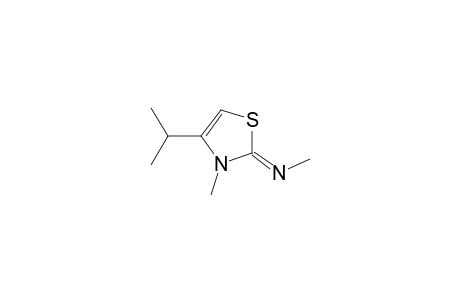 Methanamine, N-[3-methyl-4-(1-methylethyl)-2(3H)-thiazolylidene]-