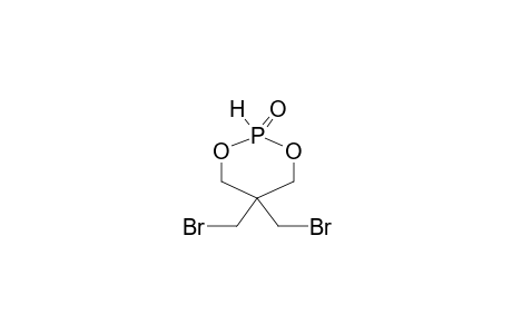 2-HYDRO-2-OXO-5,5-BIS(BROMOMETHYL)-1,3,2-DIOXAPHOSPHORINANE