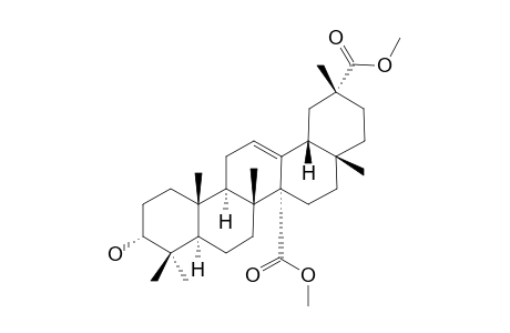 Dimethyl-3.alpha.-hydroxyolean-12-ene-27,29-dioate