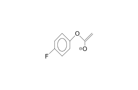 1-(4-Fluoro-phenoxy)-1-hydroxy-ethylene anion