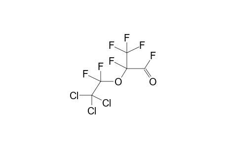 2-TRIFLUOROMETHYL-3-OXA-5,5,5-TRICHLOROTRIFLUOROPENTANOYLFLUORIDE