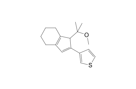 1-(2-Methoxypropan-2-yl)-2-(thiophen-3-yl)-4,5,6,7-tetrahydro-1H-indene