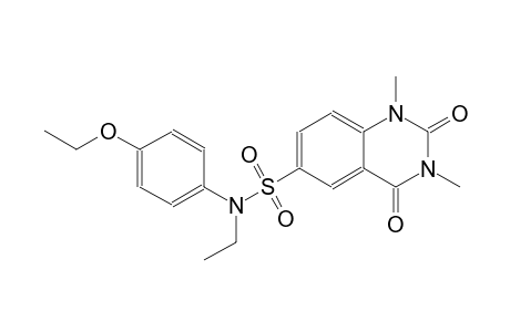 N-(4-ethoxyphenyl)-N-ethyl-1,3-dimethyl-2,4-dioxo-1,2,3,4-tetrahydro-6-quinazolinesulfonamide