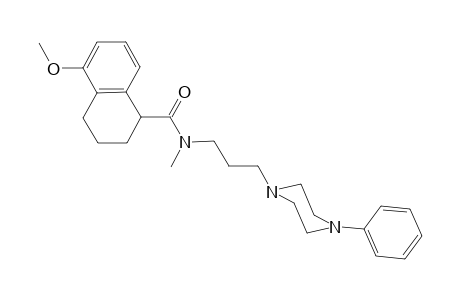 N-Methyl-N-[3-(4-phenylpiperazin-1-yl-n-propyl]-5-methoxy-1,2,3,4-tetrahydronaphthalene-1-carboxamide