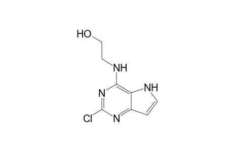 2-[(2-chloranyl-5H-pyrrolo[3,2-d]pyrimidin-4-yl)amino]ethanol