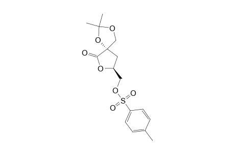 2,2'-o-isopropylidene-5-o-tosyl-.alpha.-d-isosaccharino-1,4-lactone