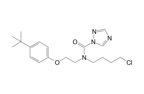 1H-1,2,4-Triazole-1-carboxamide, N-(4-chlorobutyl)-N-[2-[4-(1,1-dimethylethyl)phenoxy]ethyl]-