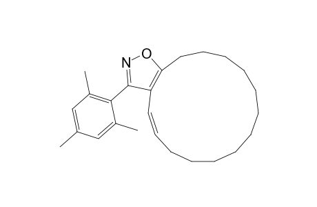 6H-Cyclopentadec[d]isoxazole, 7,8,9,10,11,12,13,14,15,16-decahydro-3-(2,4,6-trimethylphenyl)-, (E)-