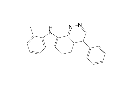 10-Methyl-4-phenyl-4,4a,5,6-tetrahydropyridazino[3,4-a]carbazole