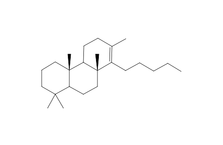 C24 D13(14)-monounsaturated tricyclic terpene